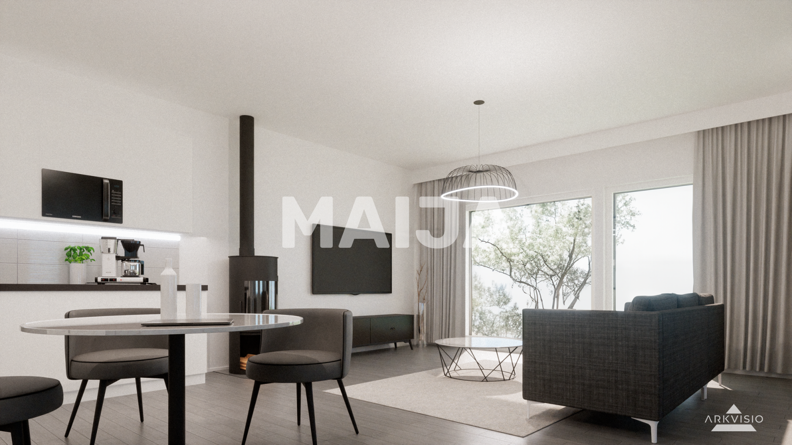 2 bedroom apartment 82 m² Helsinki sub-region, Finland